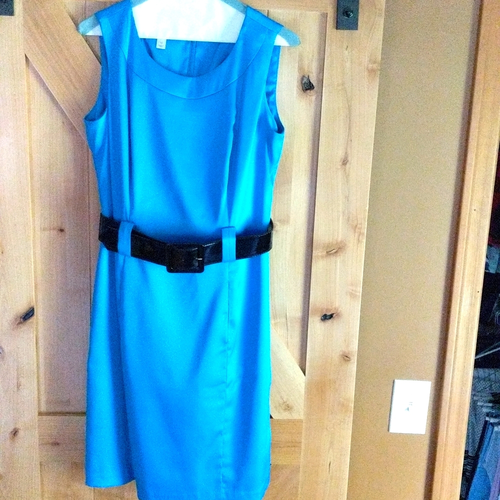 Turquoise dress